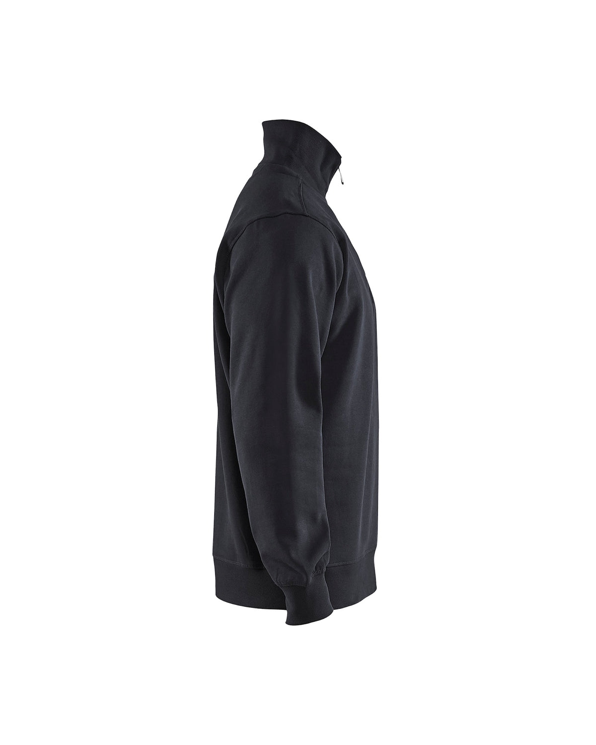Blåkläder 3365 Sweater mit Half-Zip – schwarz