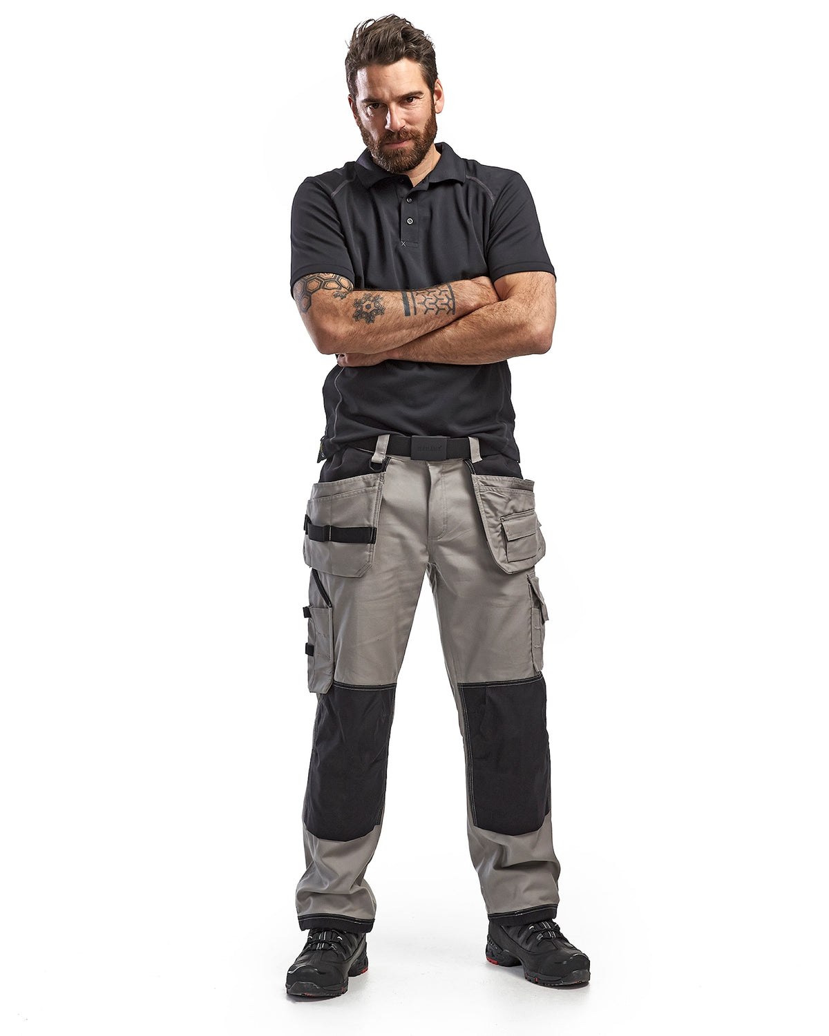Blåkläder 3326 Polo-Shirt mit UV-Schutz – schwarz
