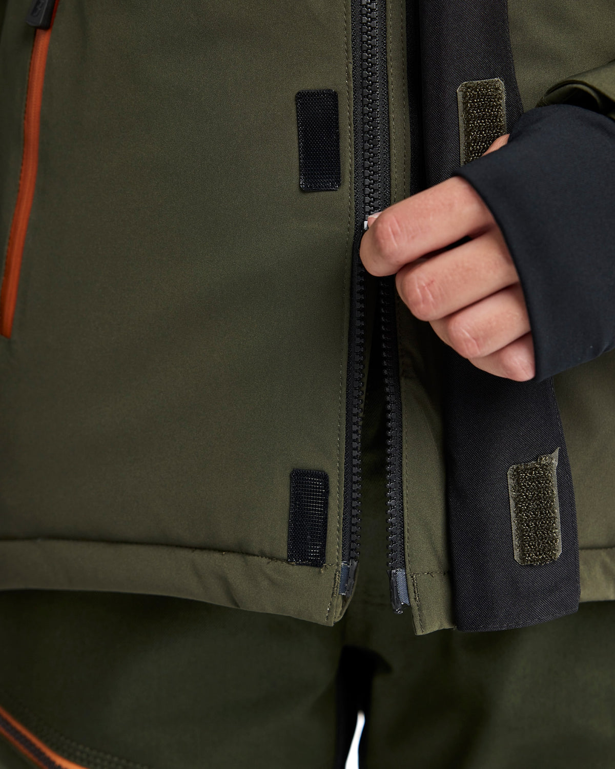 Blåkläder Damen 4707 Striker Winterjacke – waldgrün/rost