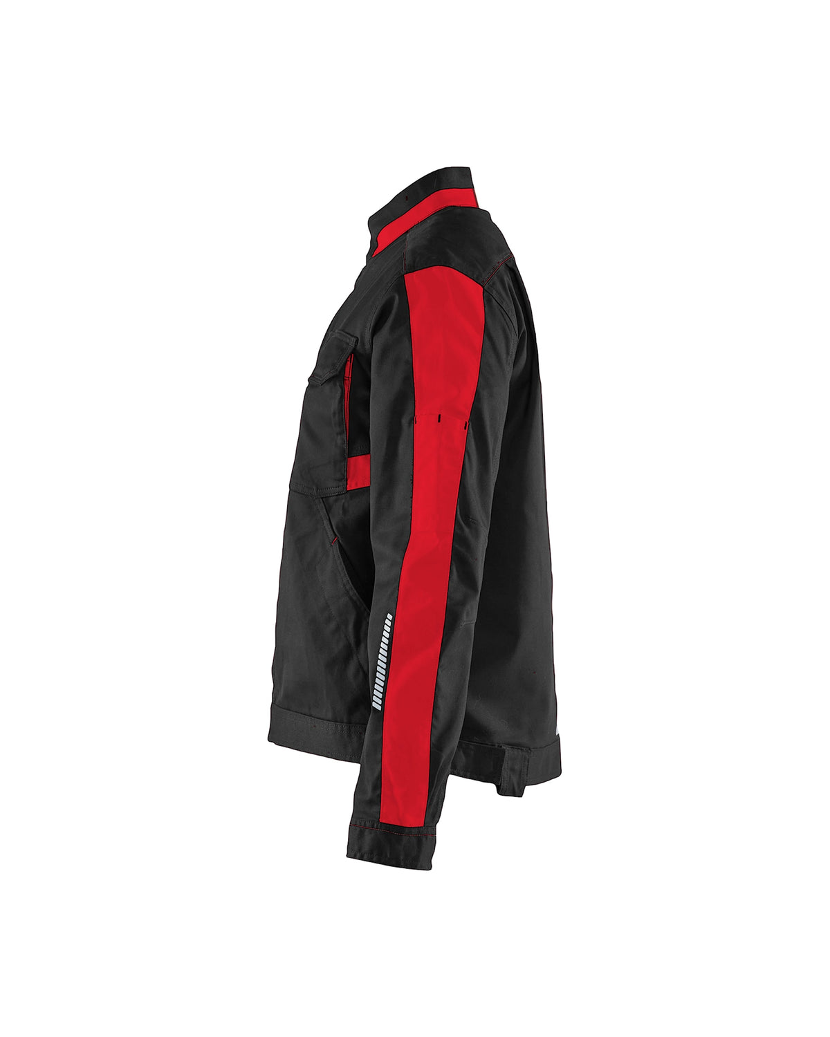 Blåkläder Damen 4443 Industrie Stretch Bundjacke – schwarz/rot
