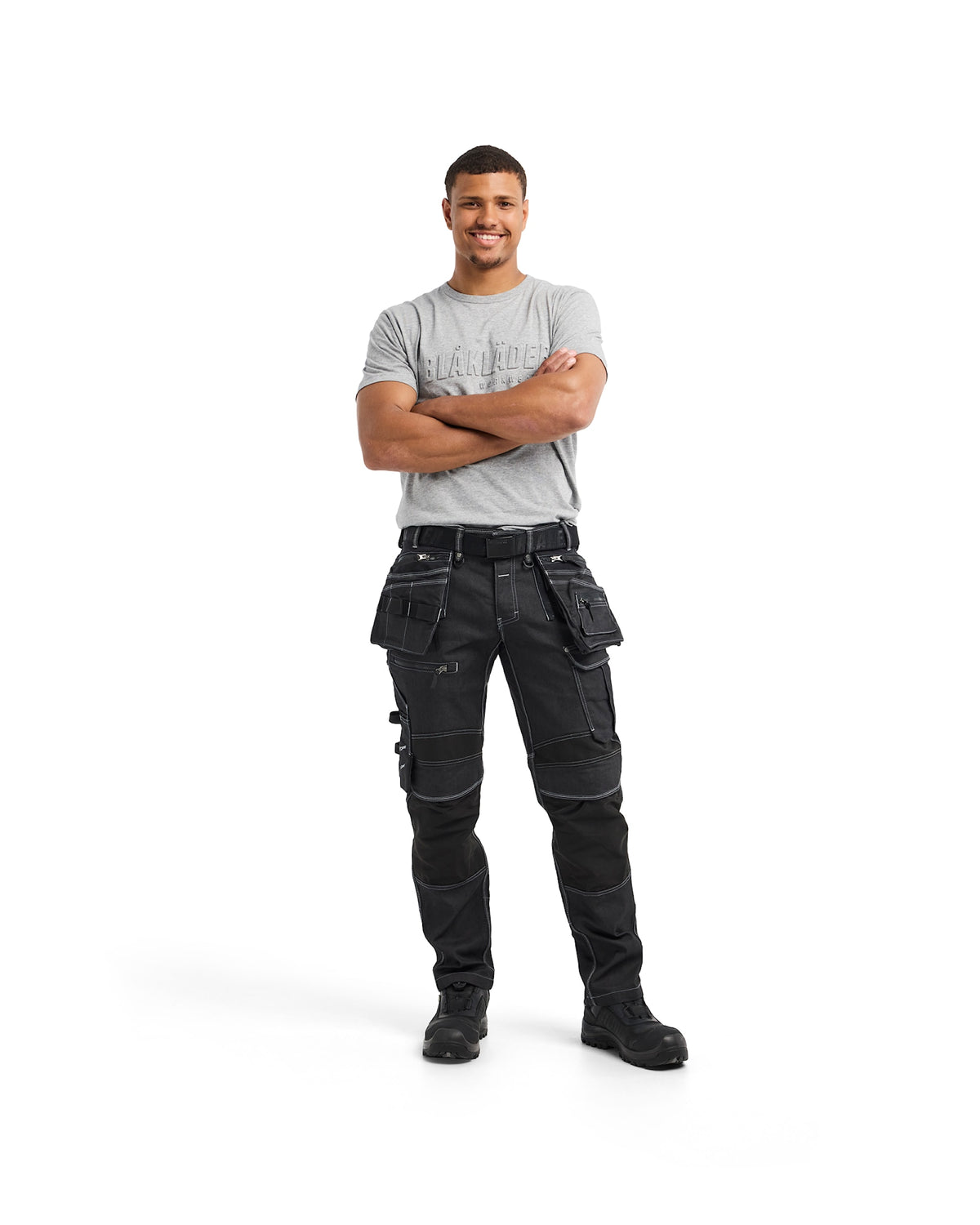 Blåkläder 1990 Handwerker Stretch-Jeans X1900 – schwarz