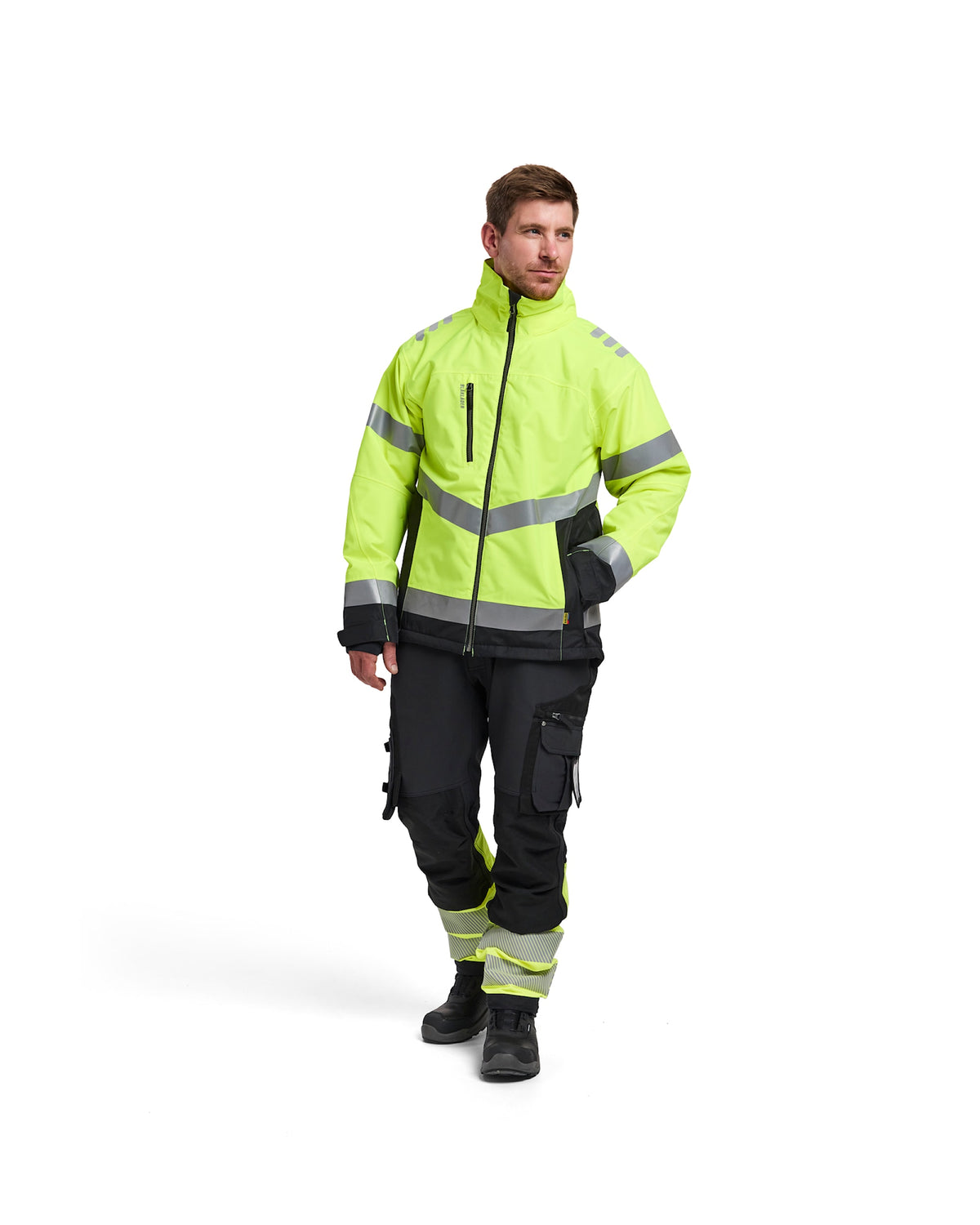 Blåkläder 4780 Warnschutz Winterjacke – gelb/schwarz