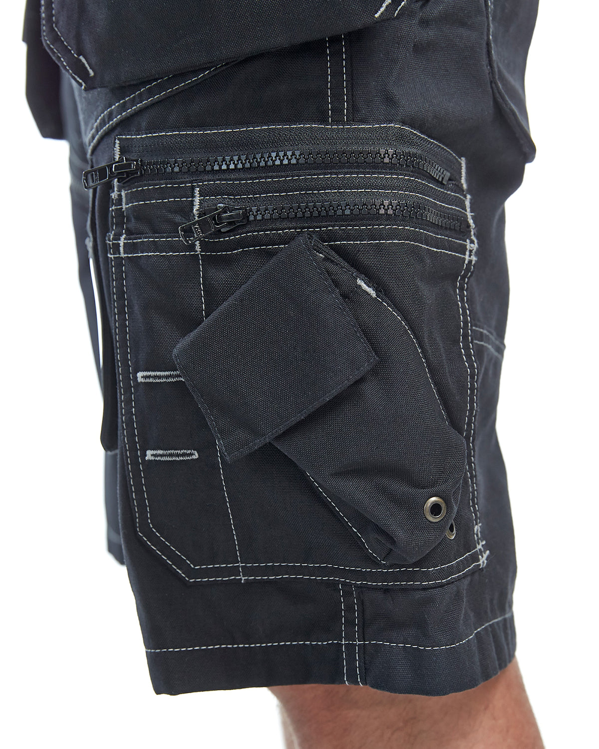 Blåkläder X1500 Handwerker-Shorts schwarz – schwarz