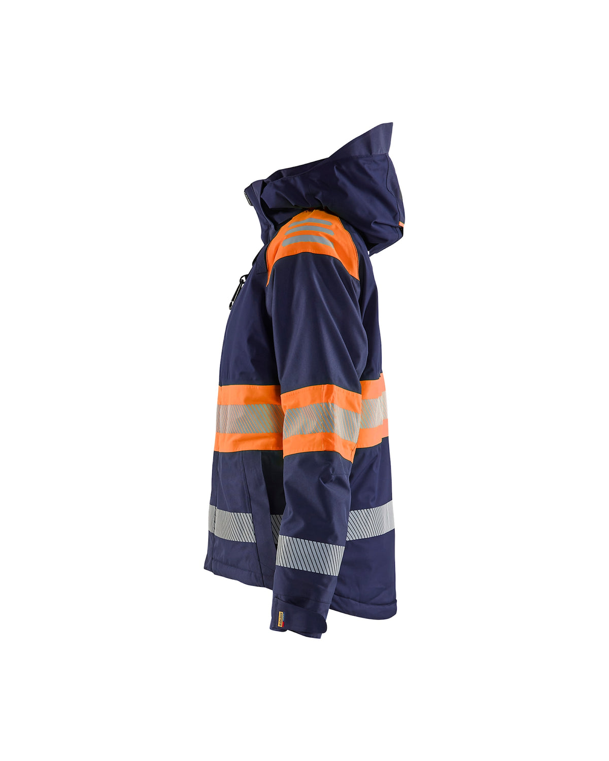 Blåkläder Damen 4470 Warnschutz Winterjacke Kl 1 – marine/orange