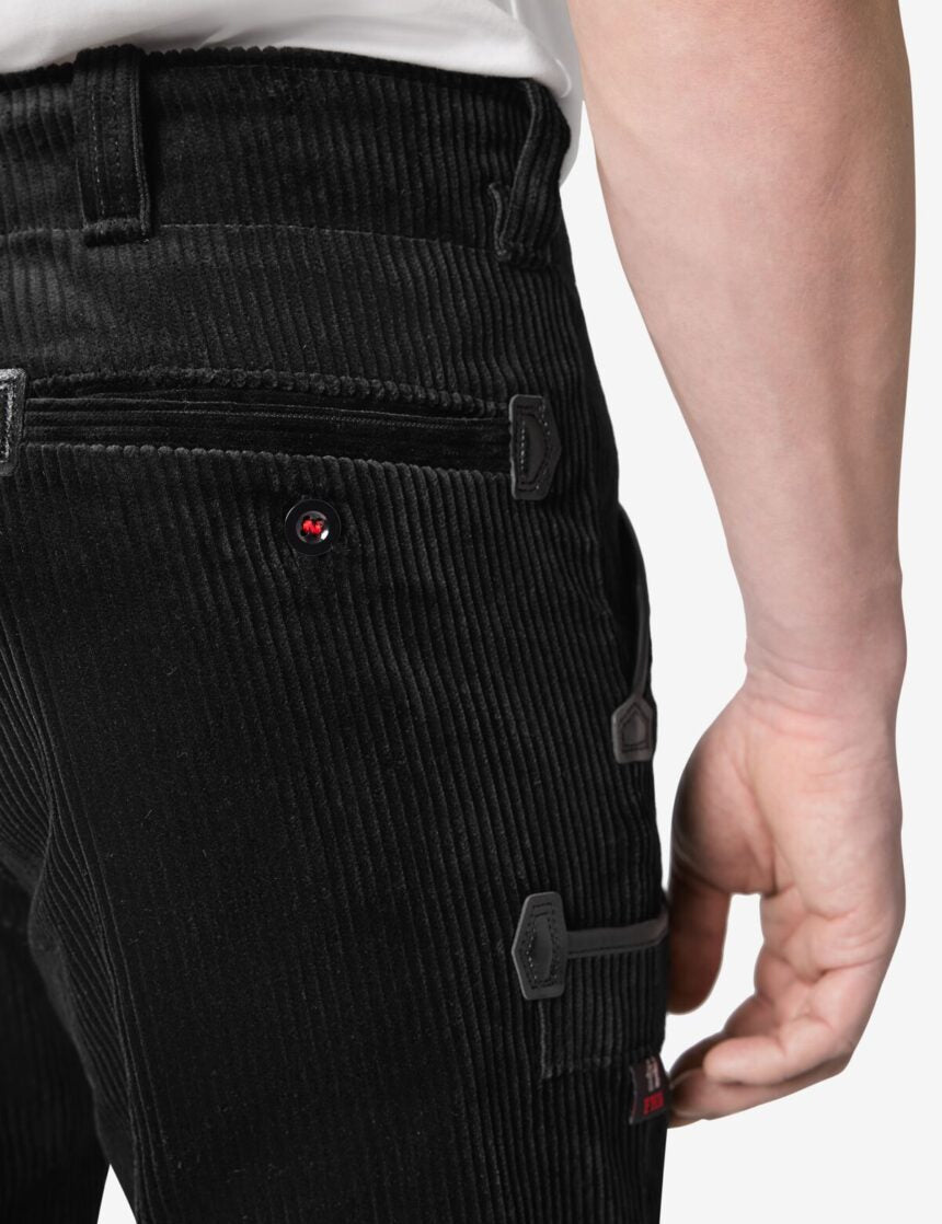 Zunfthose Trenkercord "MIRKO" - FHB® schwarz