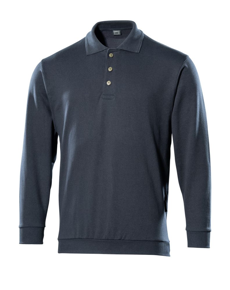 Mascot Trinidad Crossover Polo-Sweatshirt – schwarzblau