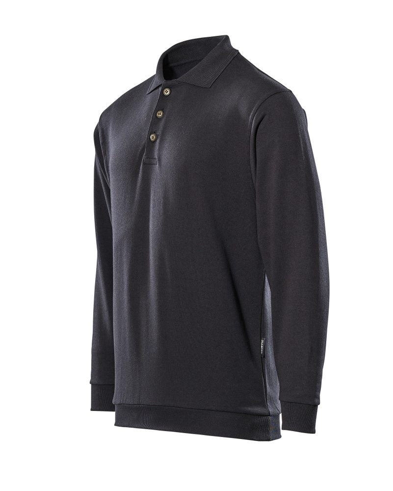 Mascot Trinidad Crossover Polo-Sweatshirt – schwarz