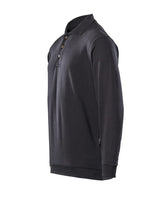 Mascot Trinidad Crossover Polo-Sweatshirt – schwarz
