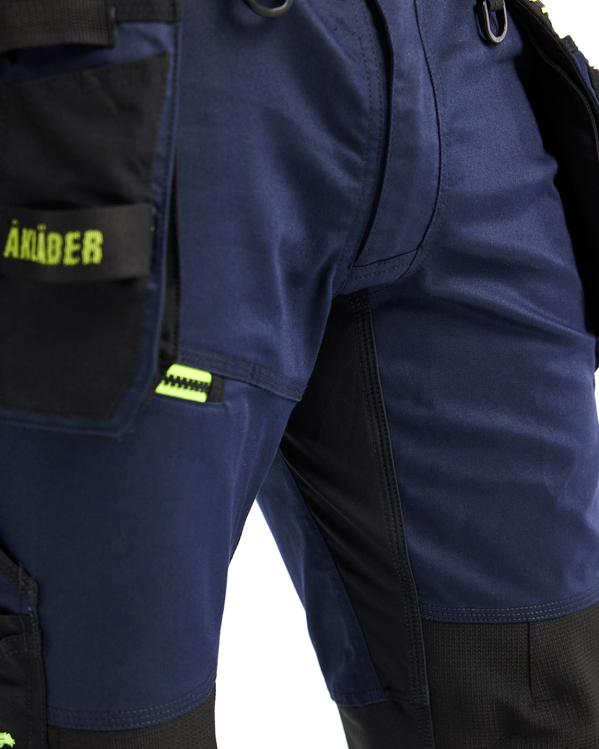 Blåkläder Striker Handwerkerhose – dunkelmarine/gelb