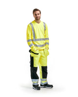 Blåkläder 3381 Warnschutz Langarm-Shirt – gelb