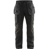 Blåkläder 1469 Nageltaschen Stretch Servicehose schwarz – schwarz