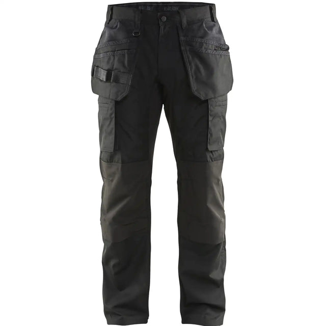 Blåkläder 1469 Nageltaschen Stretch Servicehose schwarz – schwarz