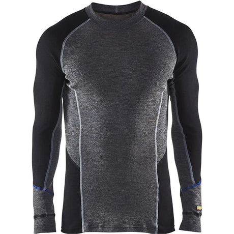 Blåkläder 4897 Warm Merino-Unterhemd langarm grau – grau