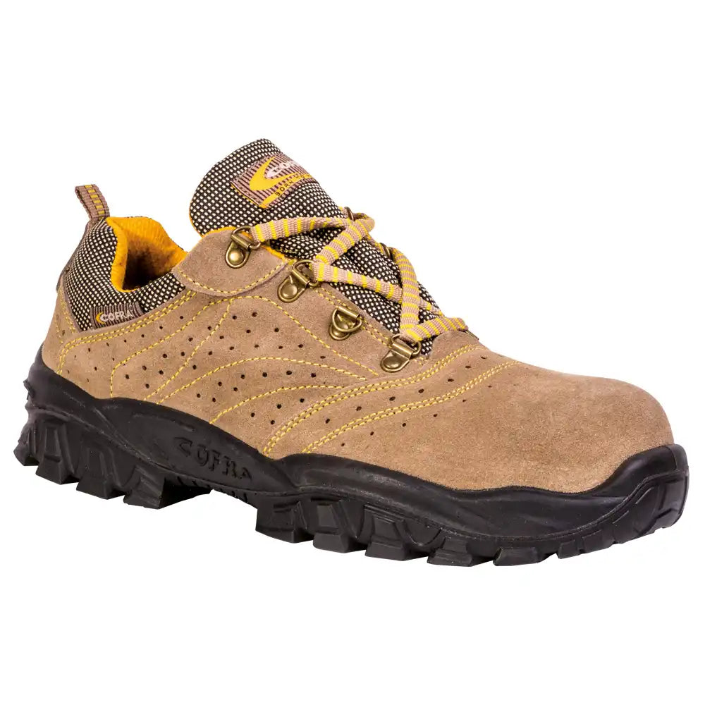 Cofra NEW Nilo Techno S1P Sicherheitshalbschuhe braun – braun