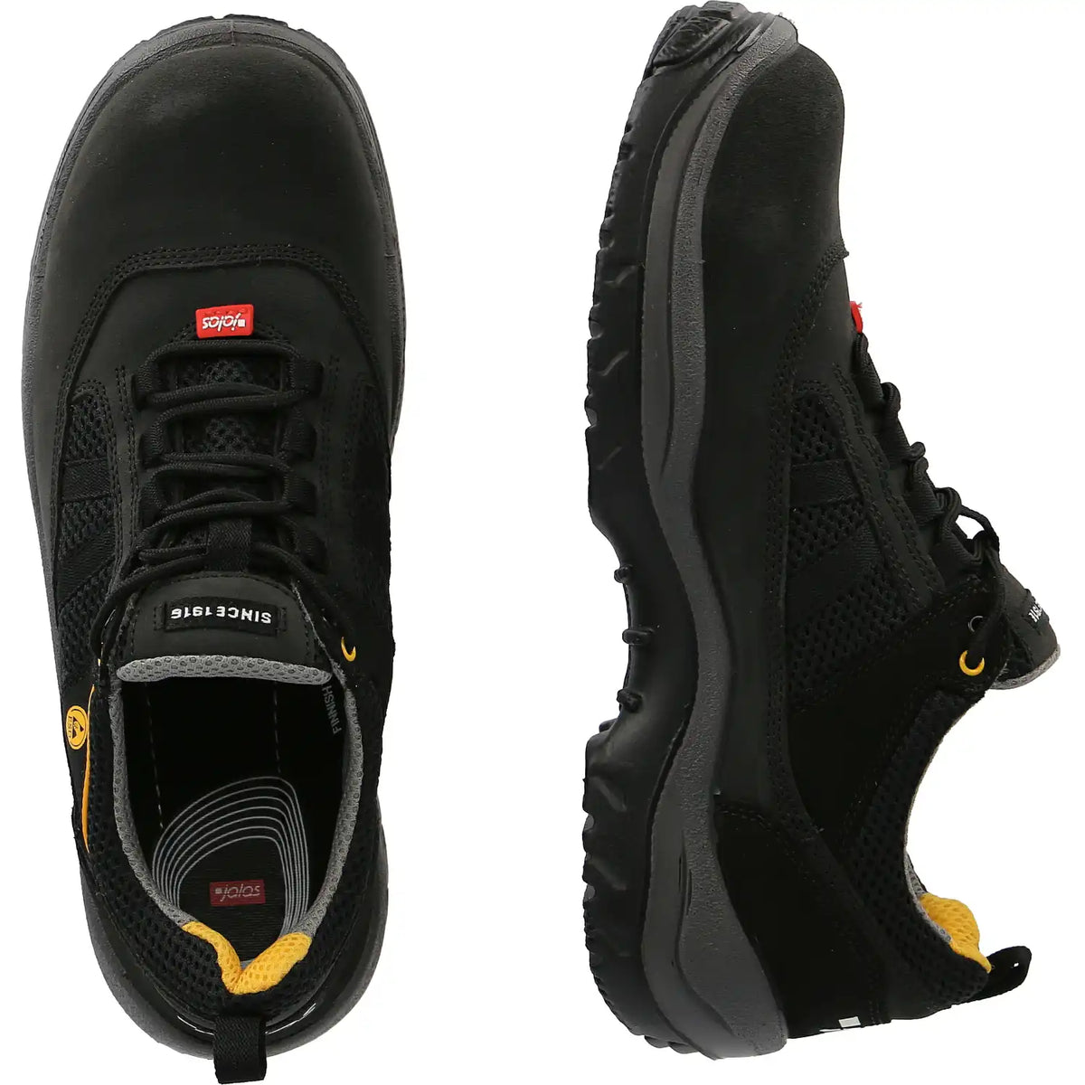 Jalas 3110 ESD S2 Sicherheitshalbschuhe schwarz – schwarz
