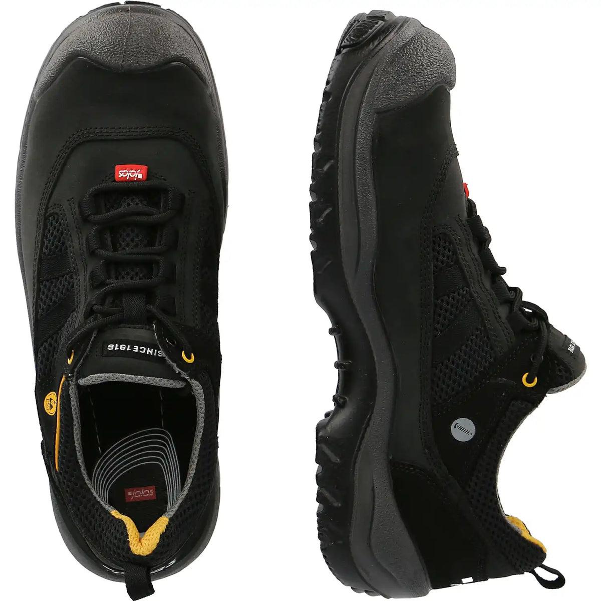 Jalas 3118 ESD S3 Sicherheitshalbschuhe schwarz – schwarz