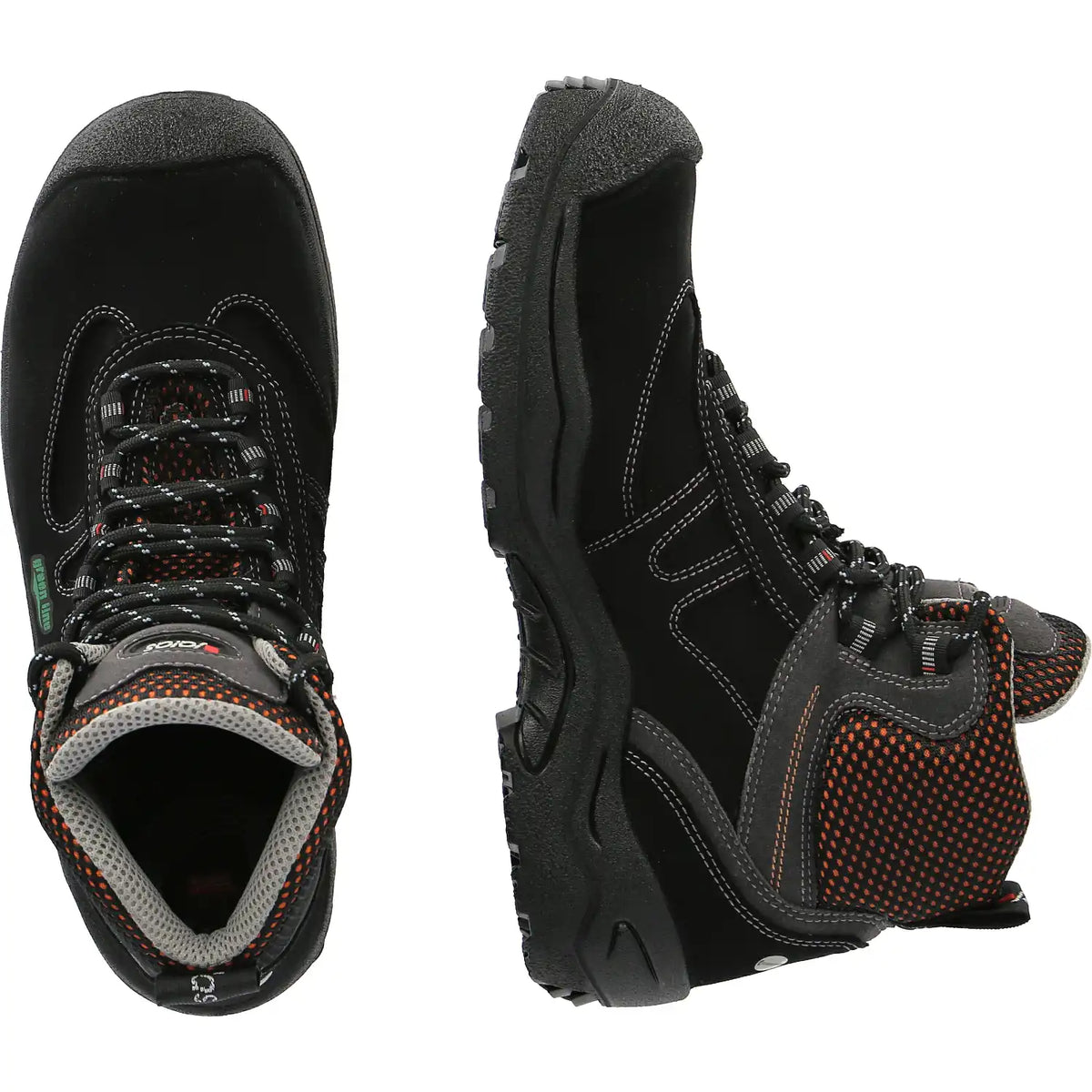 Jalas Nature Line S3 Sicherheitshochschuhe grün – schwarz