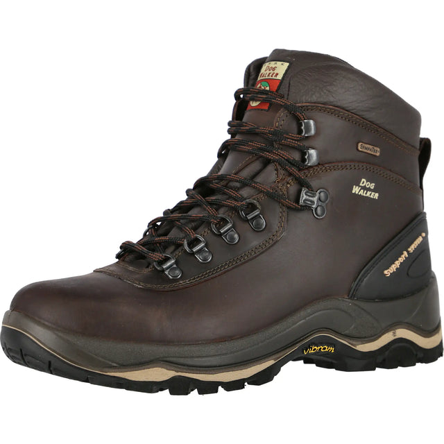 Baak Lines Sympatex Glattleder Freizeitstiefel braun – braun