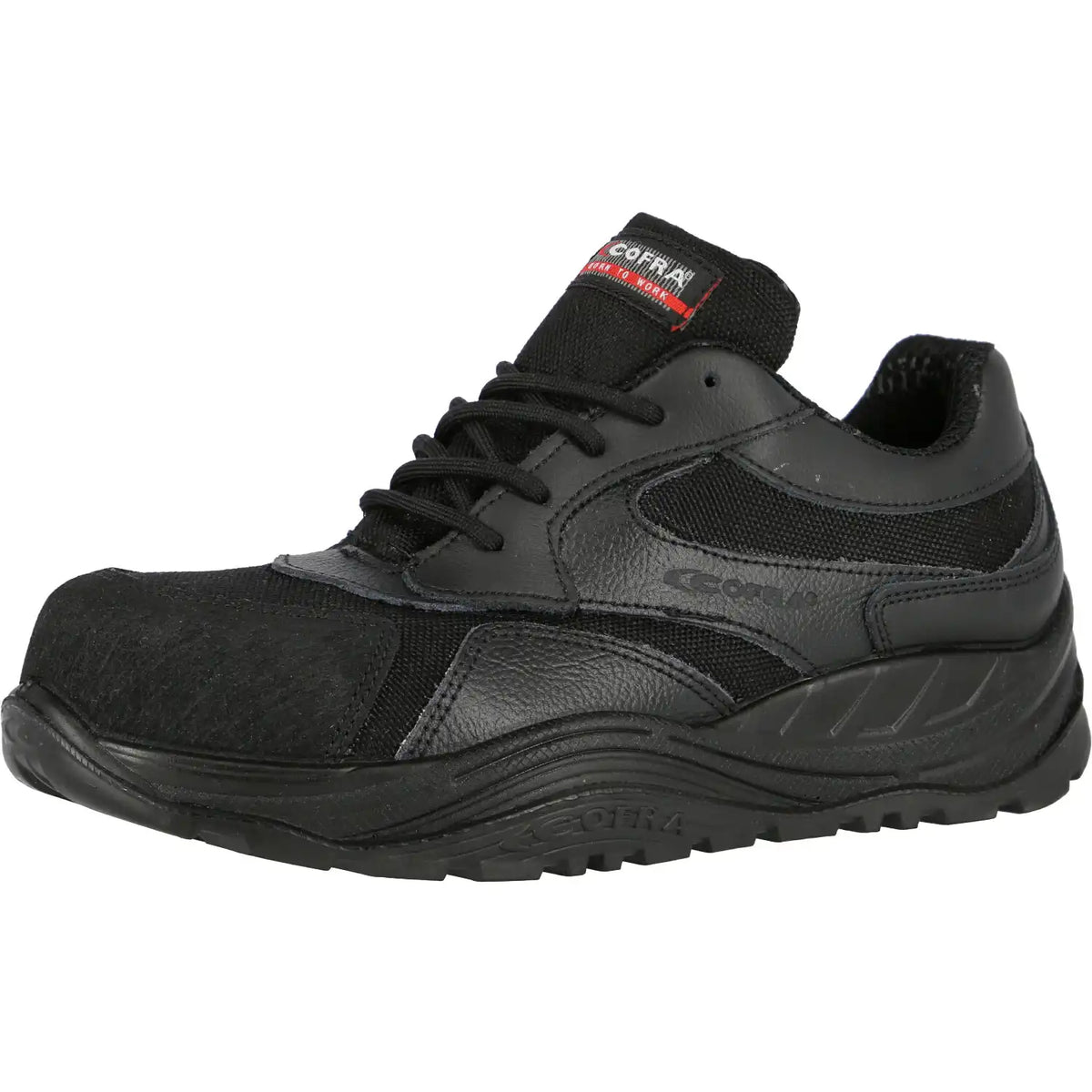Cofra Amortize Comfort S3 Sicherheitshalbschuhe schwarz – schwarz