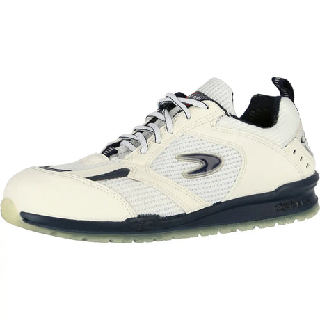 Cofra Flameng Running S1P Sicherheitshalbschuhe weiß – weiß