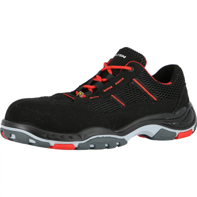 Elten Motion Air ESD S1 Sicherheitshalbschuh schwarz – schwarz