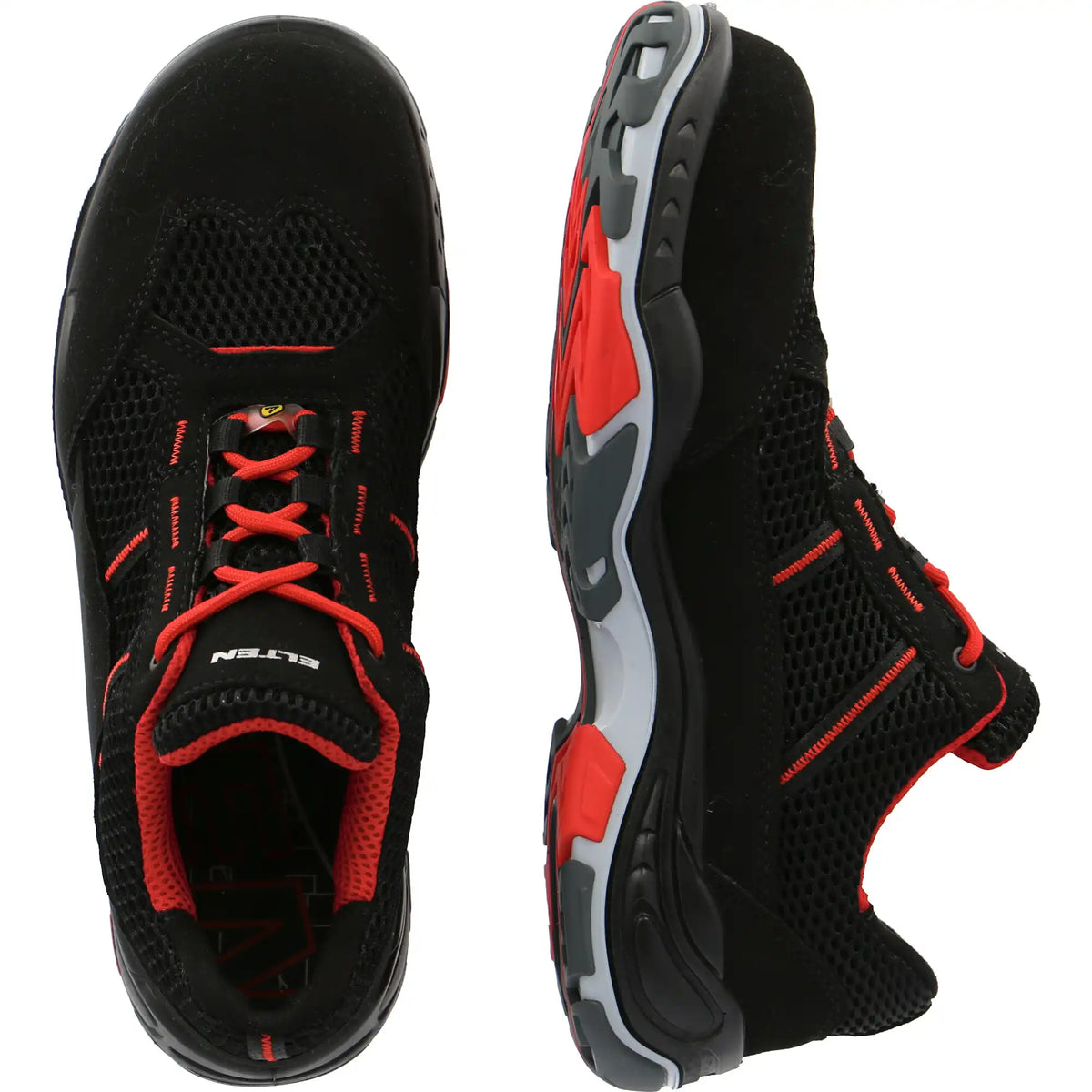 Elten Motion Air ESD S1 Sicherheitshalbschuh schwarz – schwarz