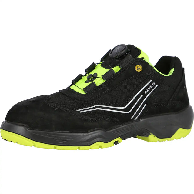 Elten Ambition BOA Low S2 Sicherheitshalbschuh schwarz – schwarz