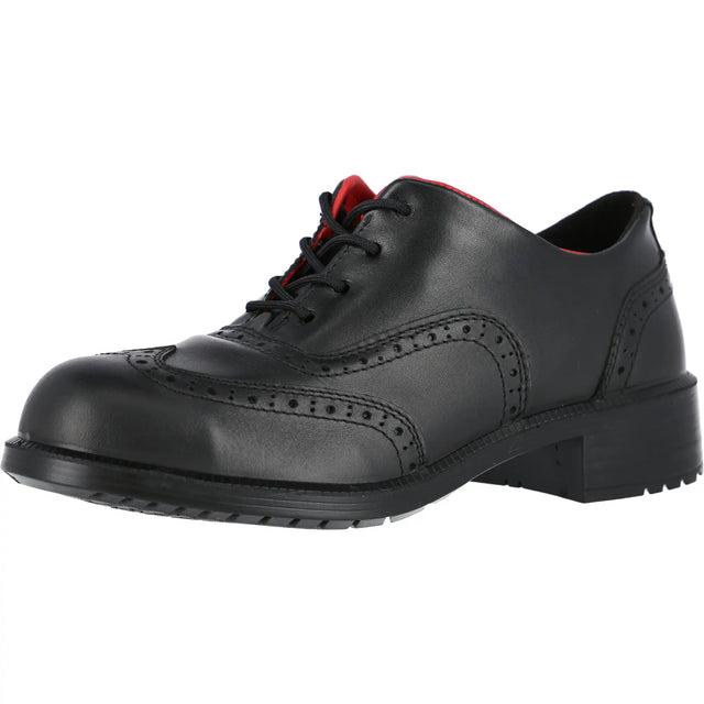 Elten Damen Officer ESD S2 Sicherheitshalbschuh schwarz – schwarz