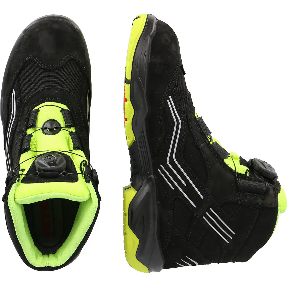 Elten Ambition BOA Mid ESD S2 Sicherheitsstiefel schwarz – schwarz