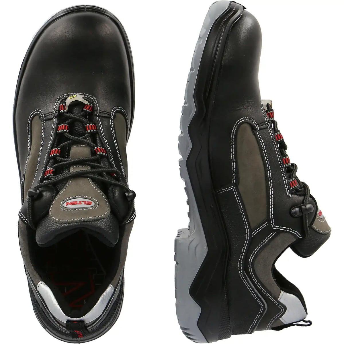 Elten LEN ESD S3S Sicherheitshalbschuh schwarz – schwarz