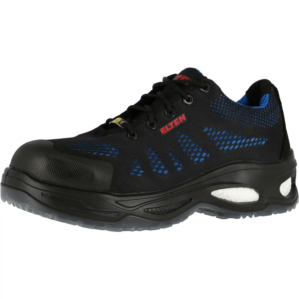 Elten Logan LOW ESD S1 Sicherheitshalbschuh blau – schwarz