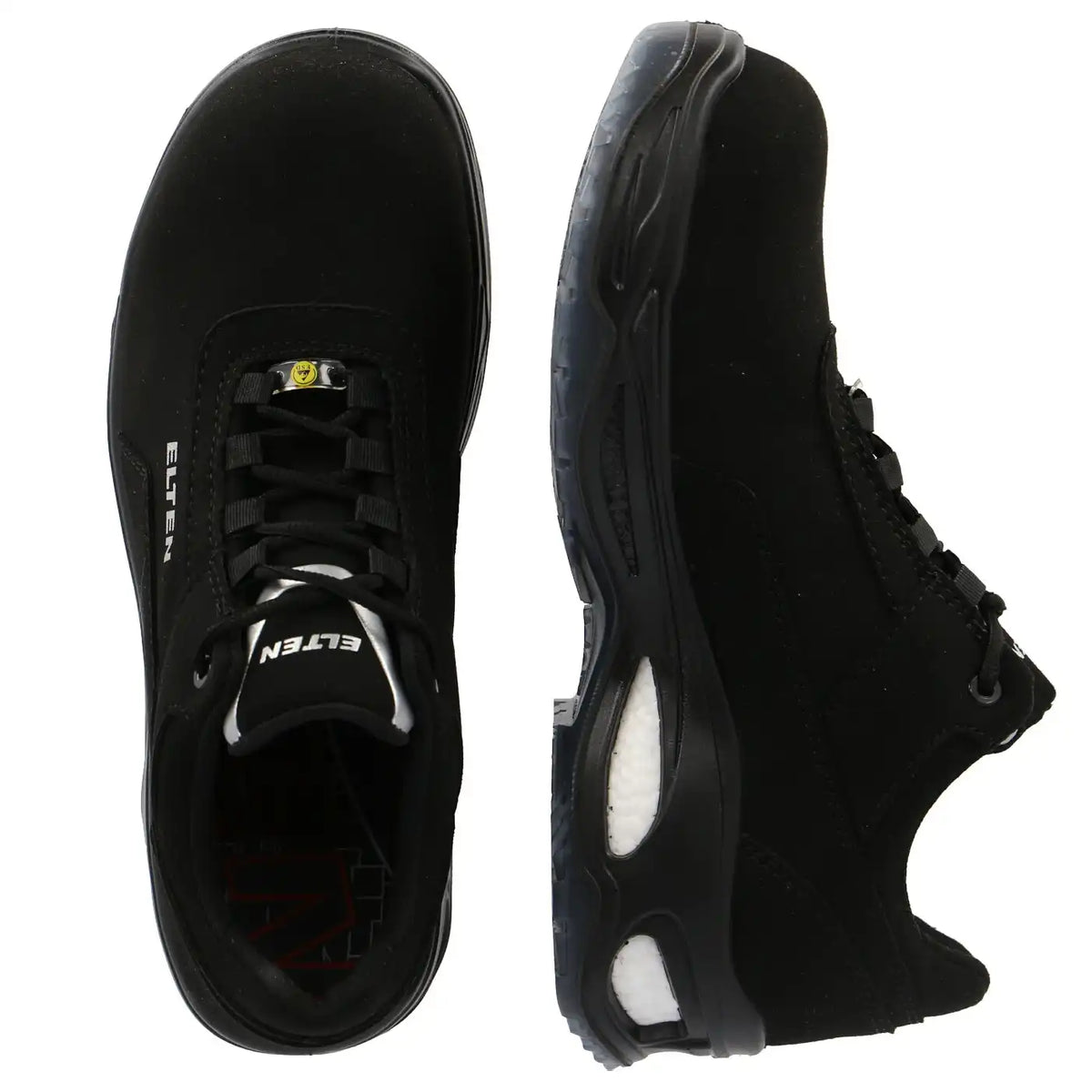 Elten Milow LOW ESD S2 Sicherheitshalbschuh schwarz – schwarz