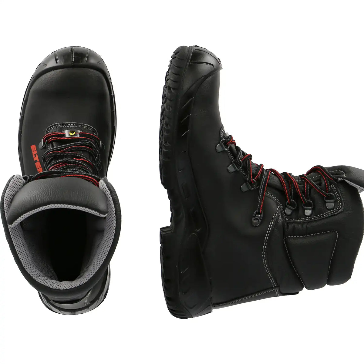 Elten Renzo S High ESD S3 Sicherheitsstiefel schwarz – schwarz
