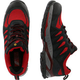 Nitras PRO Step I S1P Sicherheitshalbschuhe rot – rot