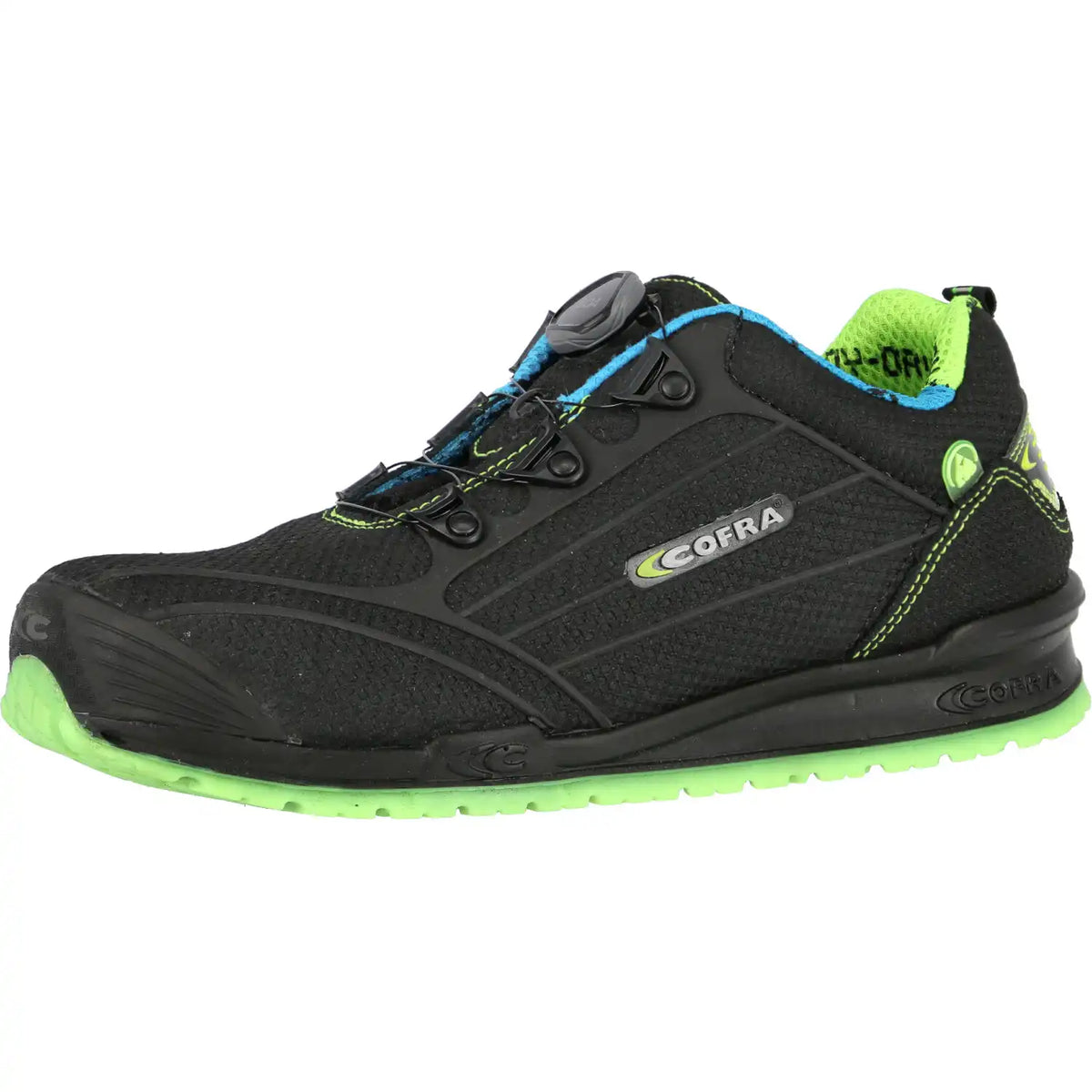 Cofra Burst BOA S3 Sicherheitshalbschuhe schwarz – schwarz