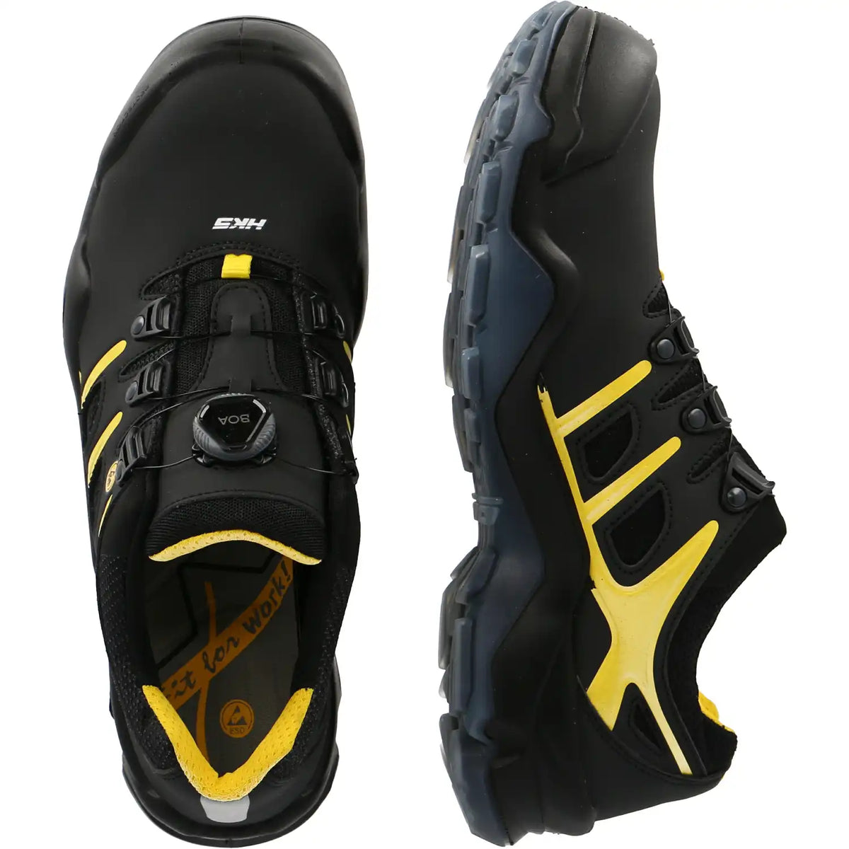 HKS Targa 8 BTP S3 Sicherheitshalbschuhe schwarz – schwarz