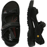 Jalas 2562 OB Berufssandale schwarz – schwarz