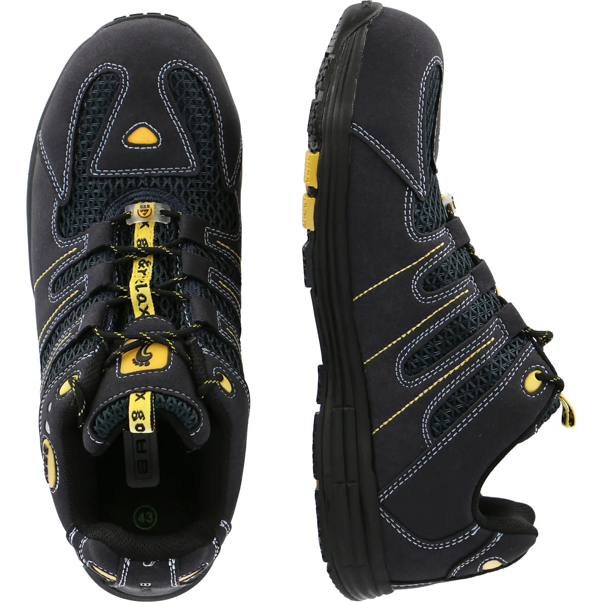 Baak RICK2 go&relax S1P Sicherheitshalbschuhe blau – blau