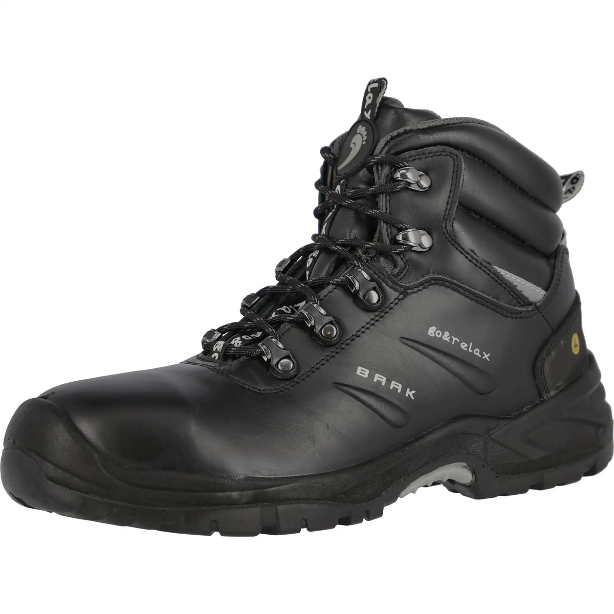 Baak Harrison go&relax S3 Sicherheitshochschuh schwarz – schwarz