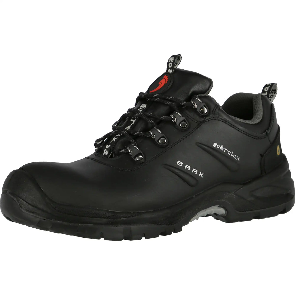 Baak Harris Extraweit S3 Sicherheitshalbschuhe schwarz – schwarz