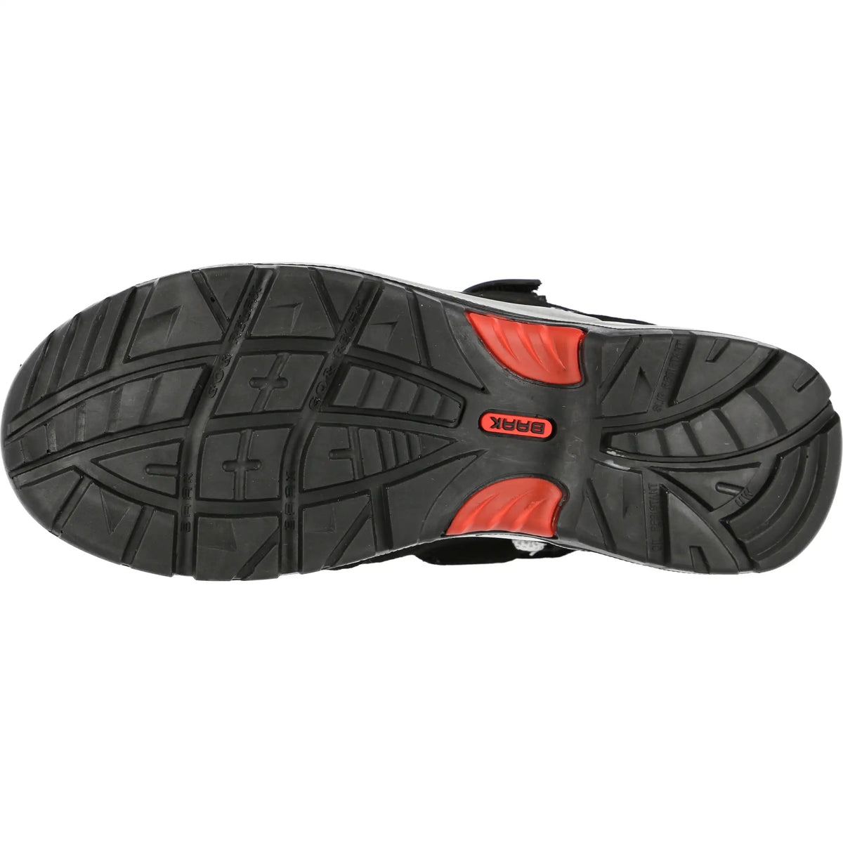Baak Hardy Extraweit S1P Sicherheitssandalen schwarz – schwarz