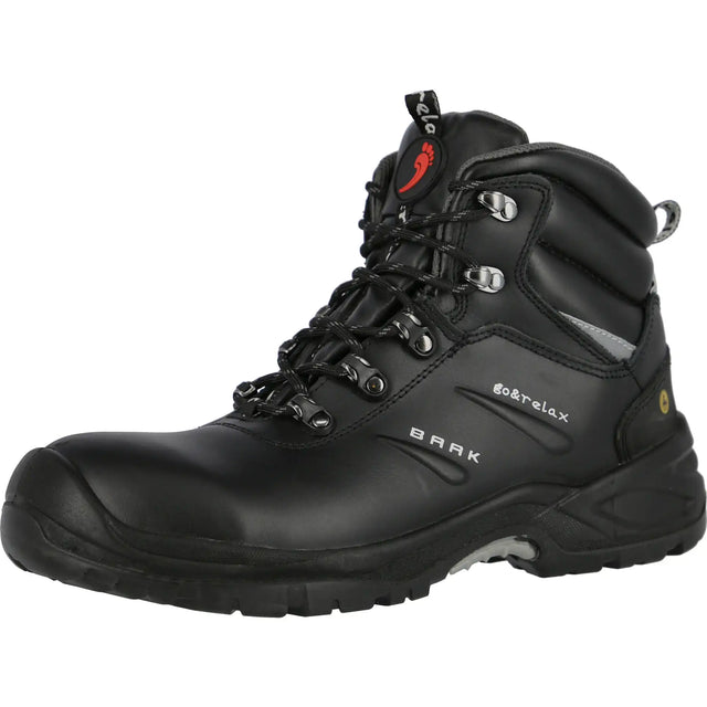 Baak Harrison Extraweit S3 Sicherheitshochschuhe schwarz – schwarz