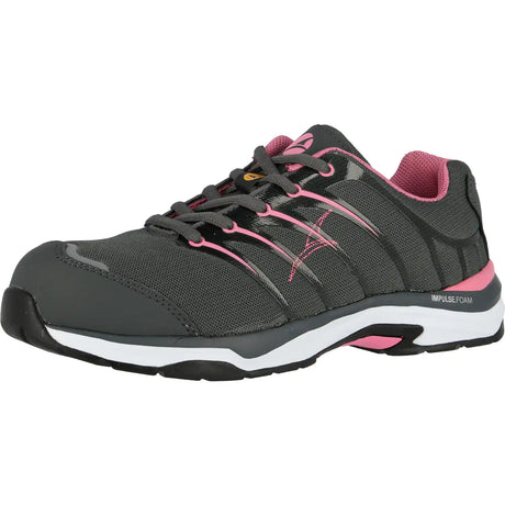 Albatros Damen Twist LOW S1P Halbschuhe pink – grau