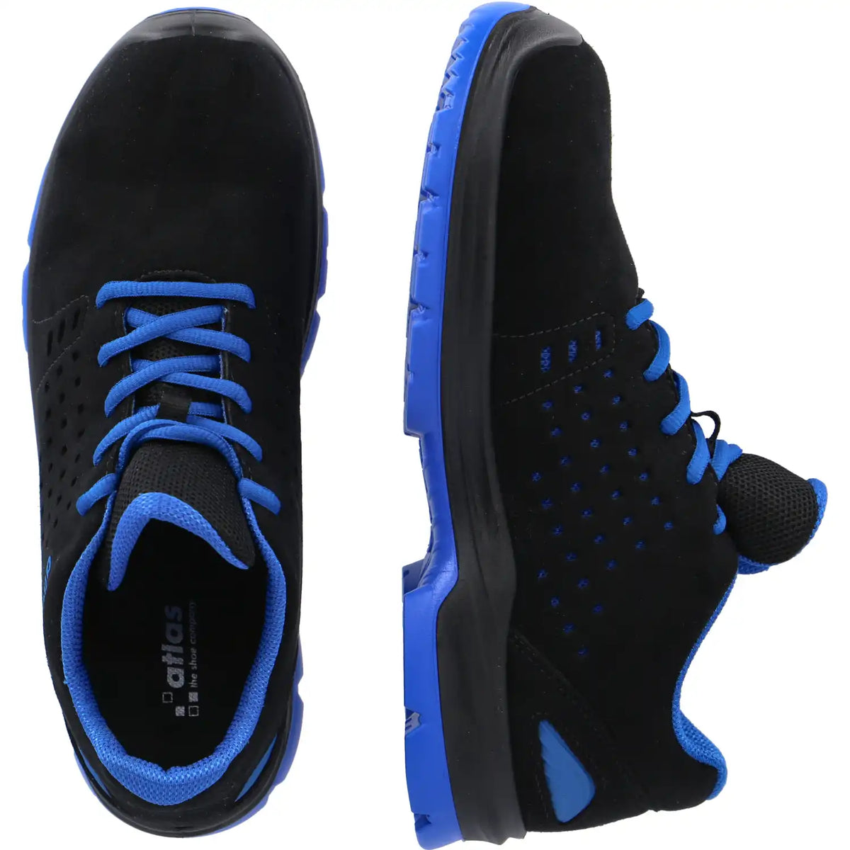 Atlas SL 40 S1 Sicherheitshalbschuhe blau – schwarz