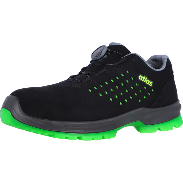 Atlas SL 920 Boa 2.0 S1 Sicherheitshalbschuhe schwarz – schwarz