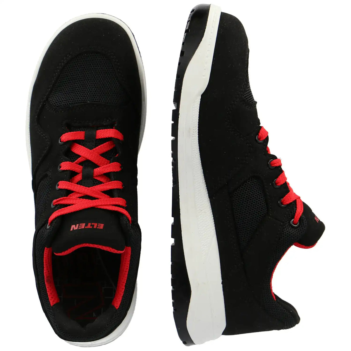 Elten Lakers LOW S1P Sicherheitshalbschuhe schwarz – schwarz