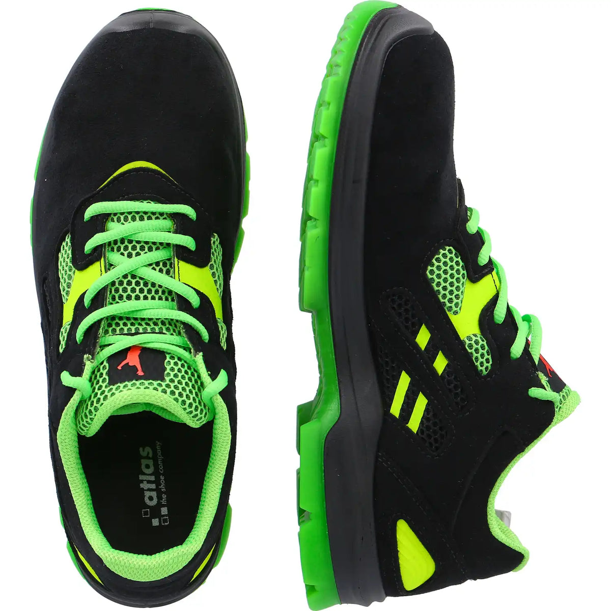 Atlas Flash 2605XP S1P Sicherheitshalbschuhe schwarz – schwarz