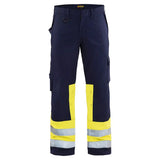 Blåkläder 1478 Multinorm Bundhose marine/gelb – blau