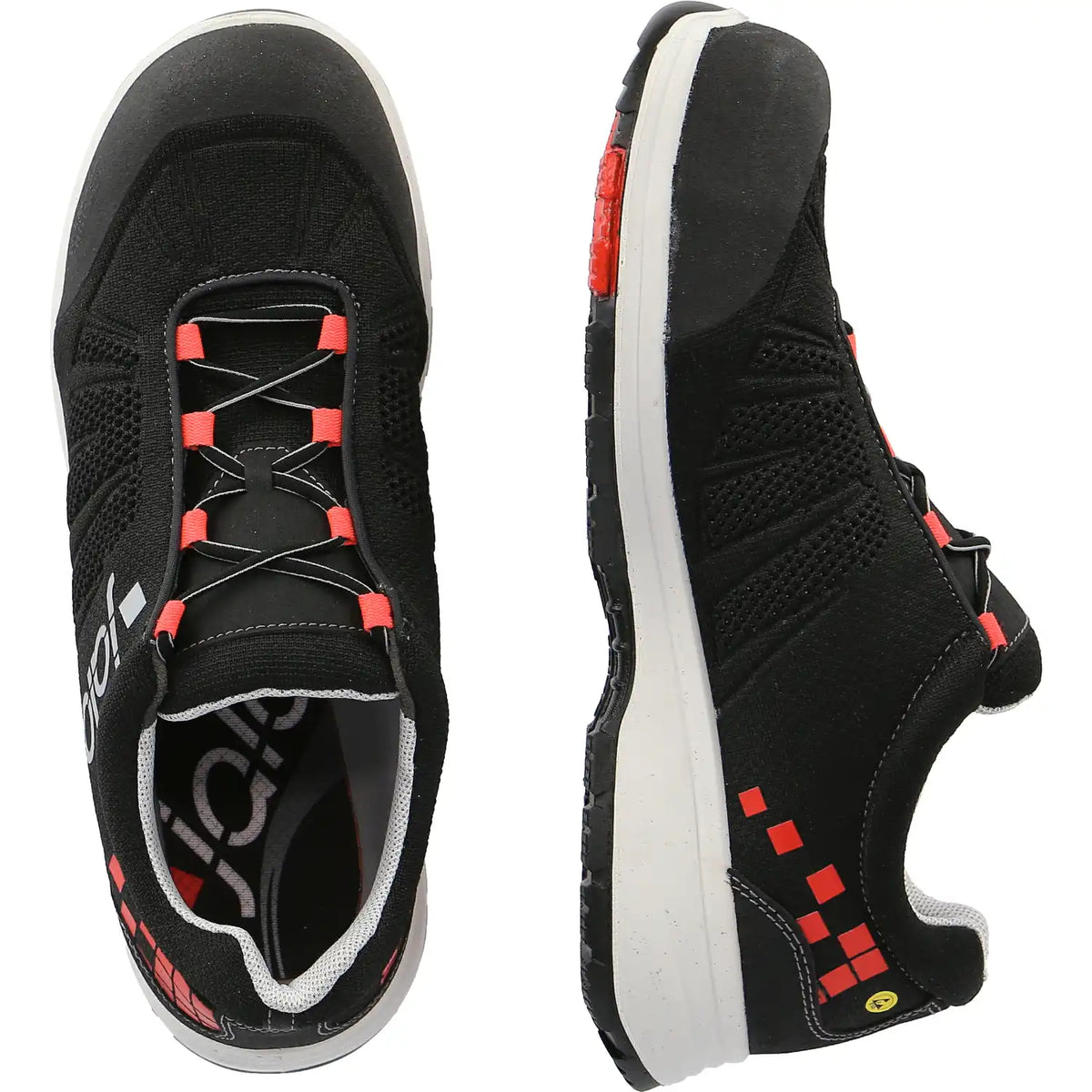 Jalas 7100 Zenit EVO S1 Halbschuhe schwarz – schwarz