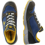 Diadora RUN LOW SR ESD S3S Halbschuh grau/blau – blau
